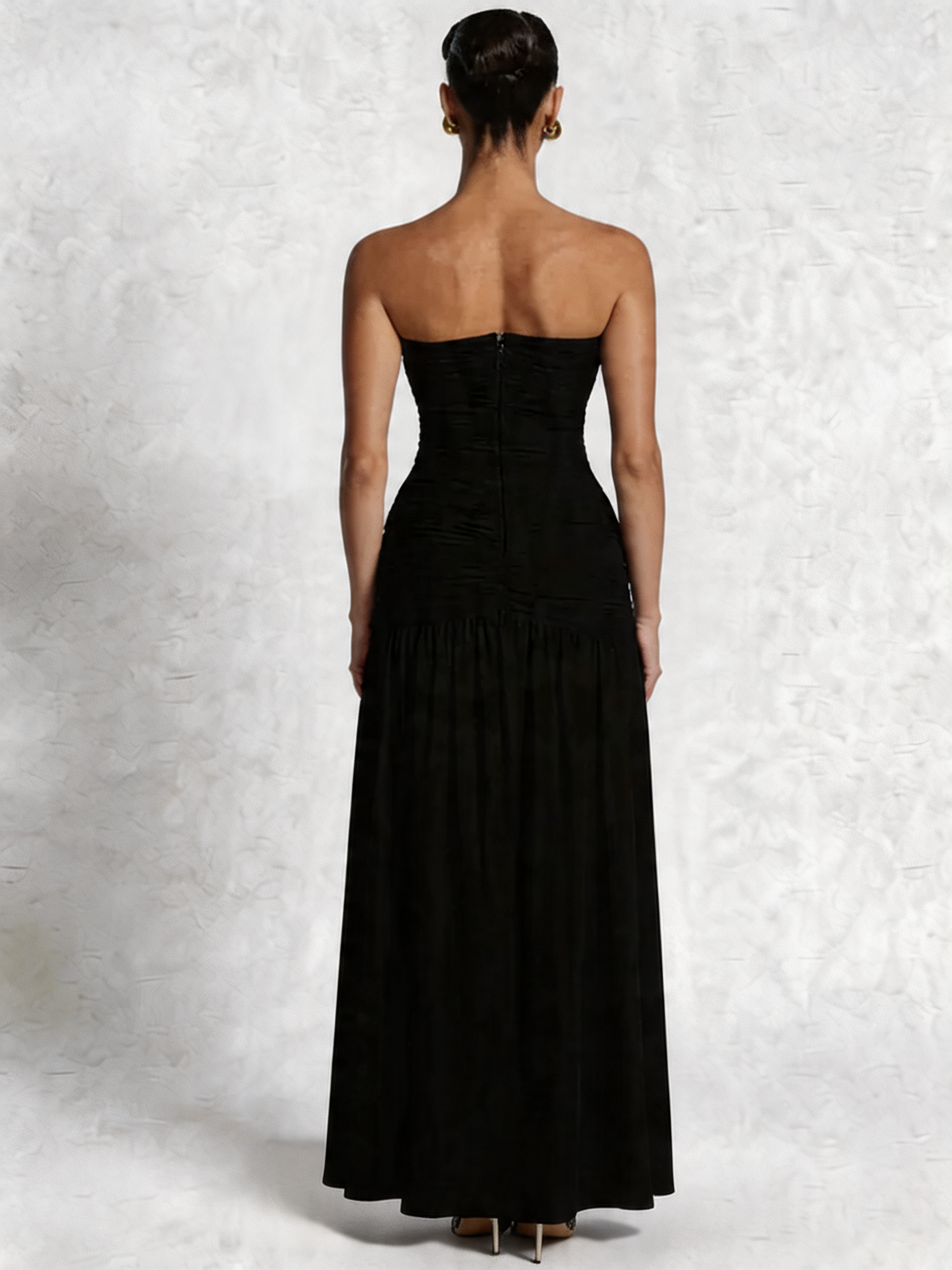 ALMAROSS VESTIDO DE LUNA EN V