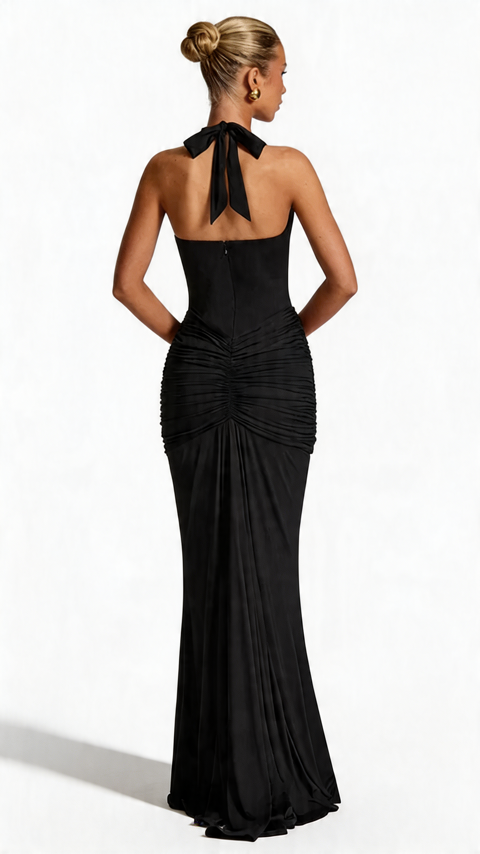 ALMAROSS VESTIDO CEÑIDO EN V