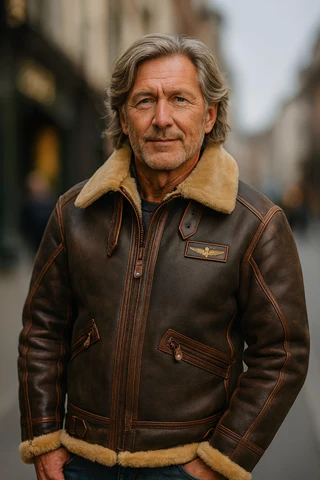 Eduars| Tu chaqueta de aviador clásica para hombre