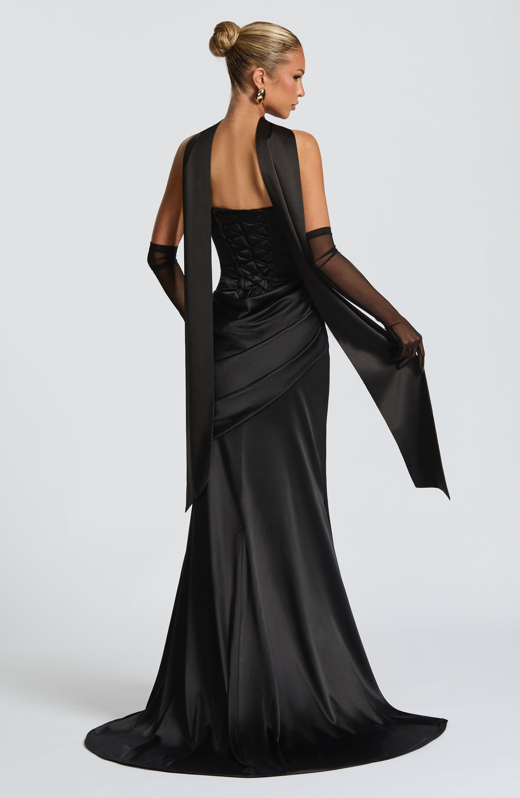 Vestido largo Kensington -ALMAROSS