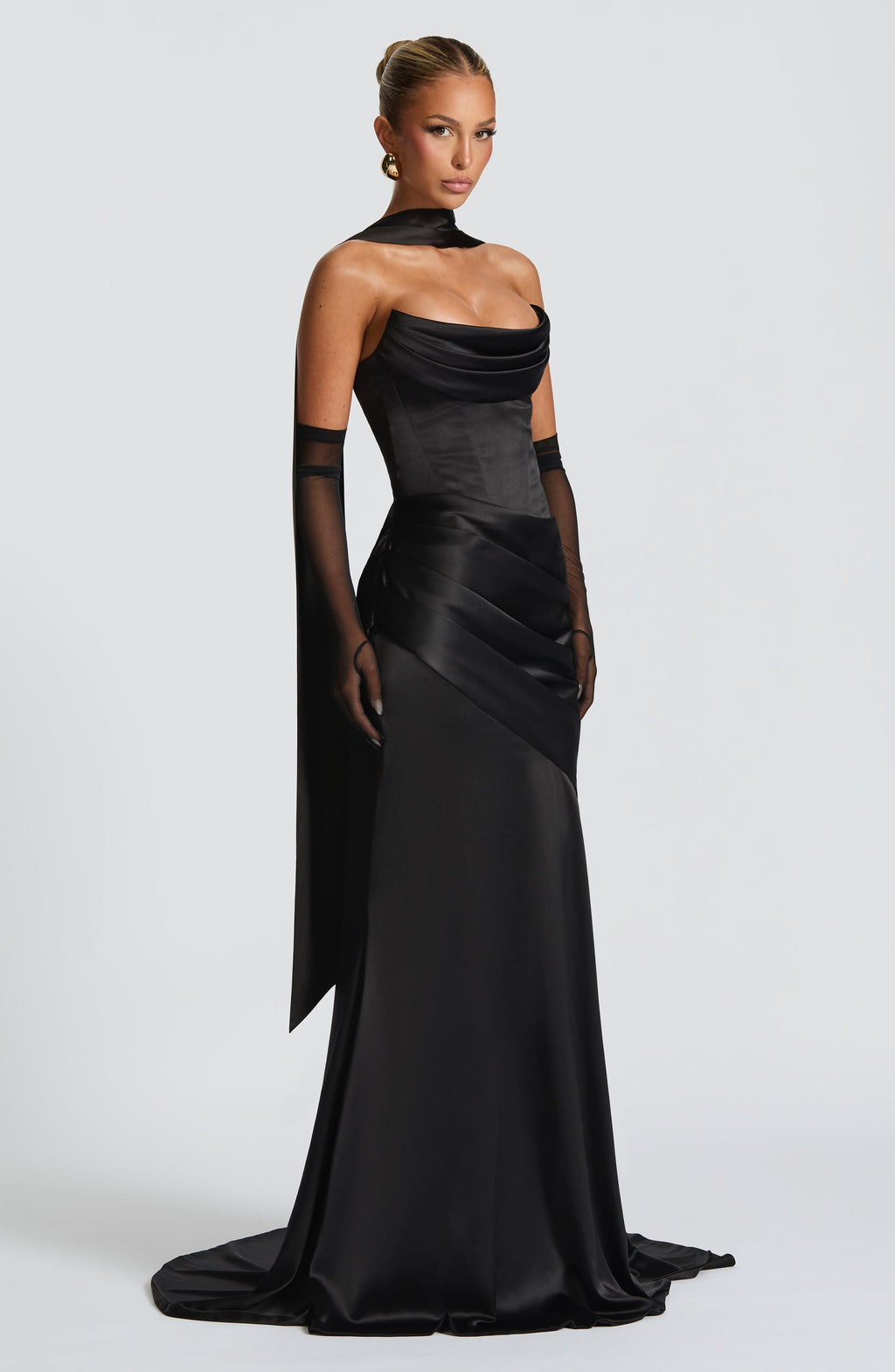 Vestido largo Kensington -ALMAROSS