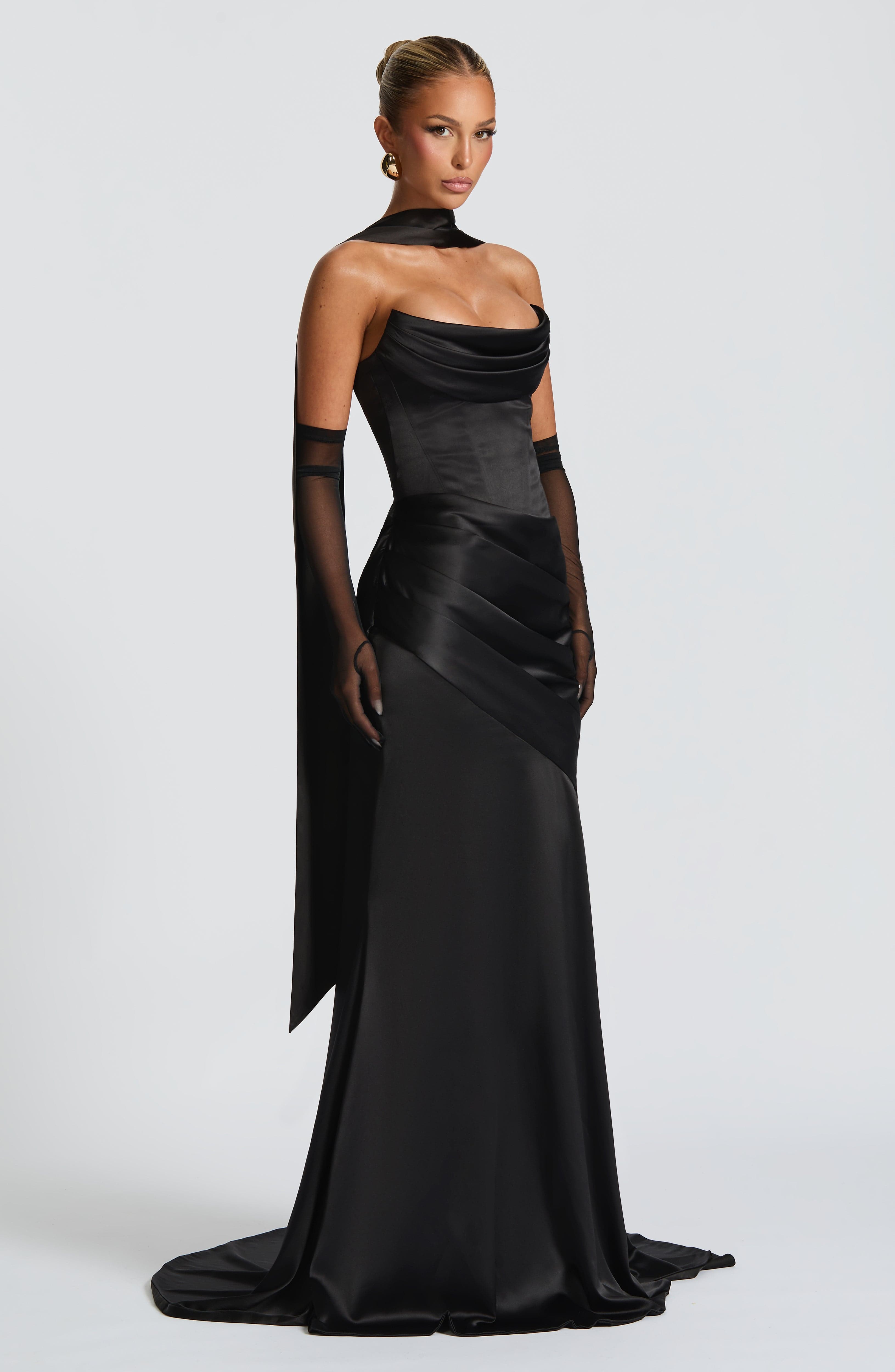 Vestido largo Kensington -ALMAROSS