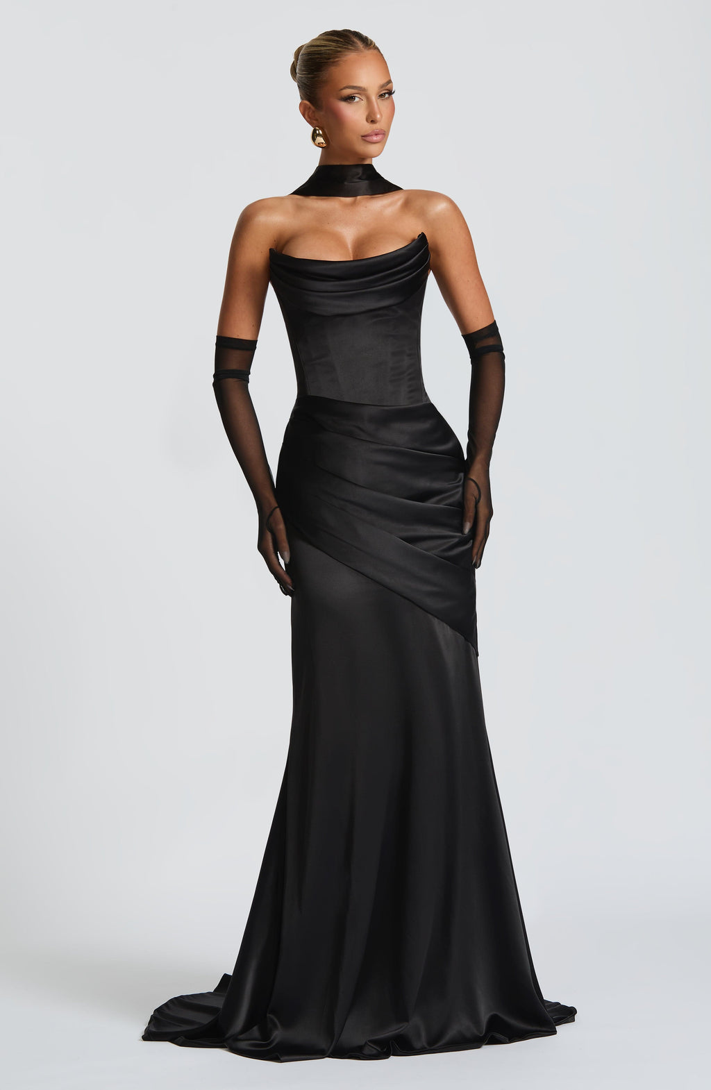 Vestido largo Kensington -ALMAROSS