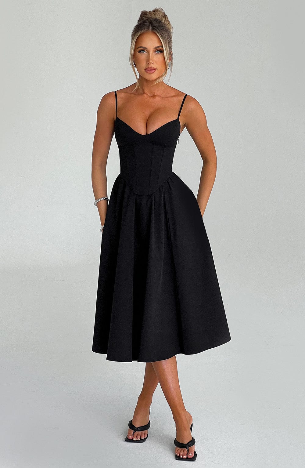 Vestido midi Mariella -ALMAROSS