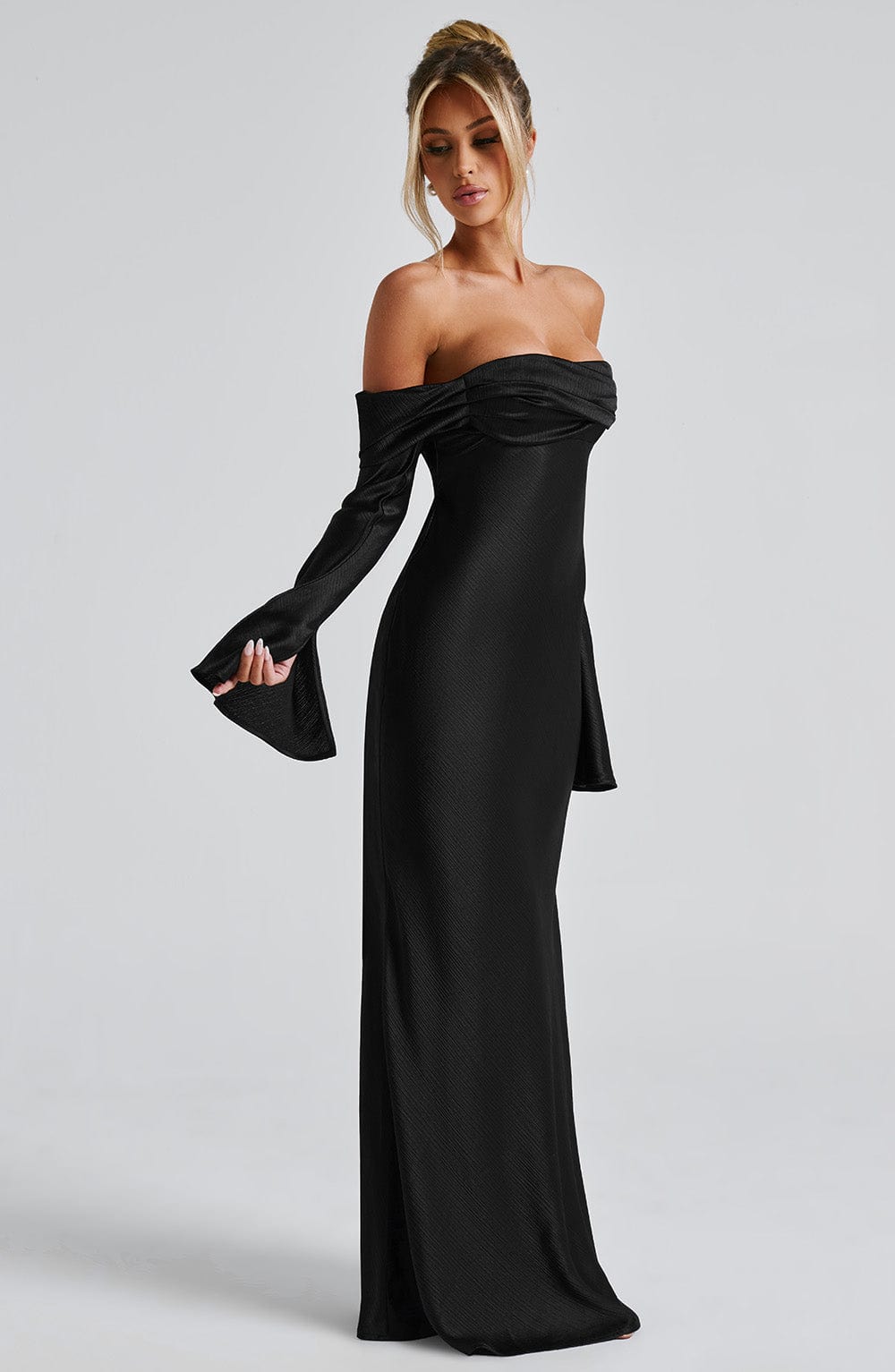 Vestido de hombros Selene - ALMAROSS